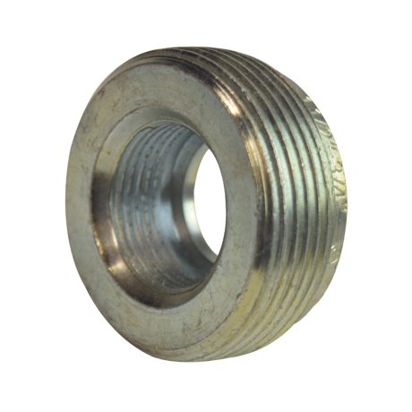 Reducción Bushing de Fierro Galvanizado 2" x 1 1/2"